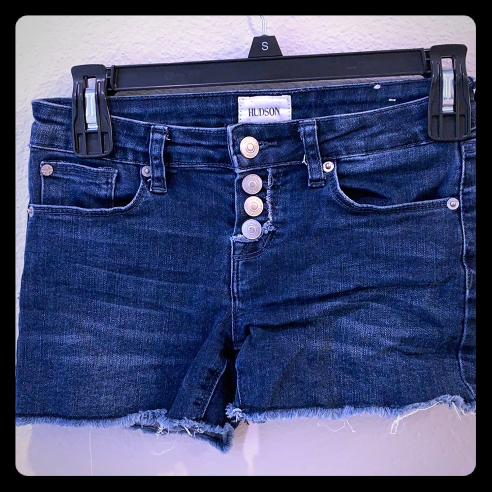 Hudson cur off Jean shorts